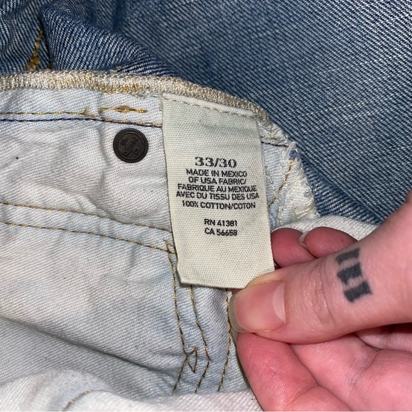 Ralph Lauren Denim & Supply Straight Leg Distressed Men’s Jeans - Picture 11 of 11